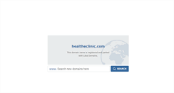 Desktop Screenshot of healtheclinic.com