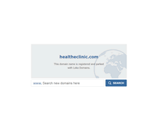 Tablet Screenshot of healtheclinic.com